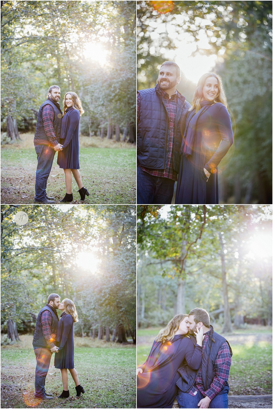 allaire e-session, Allaire State Park, allaire state park new jersey, Autumn engagement, bulldog engagement, dog engagement