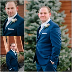 groom at saint peter's church in point pleasant new jersey